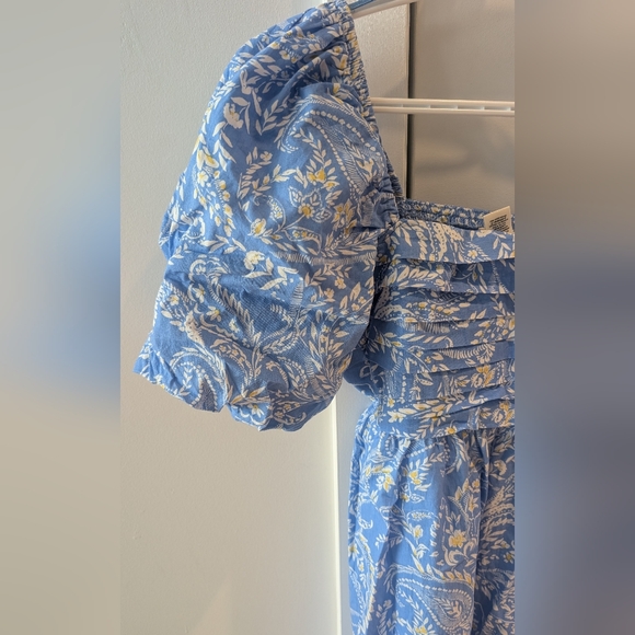 Jessica Simpson Blue and White Floral Dress - Picture 4 of 5